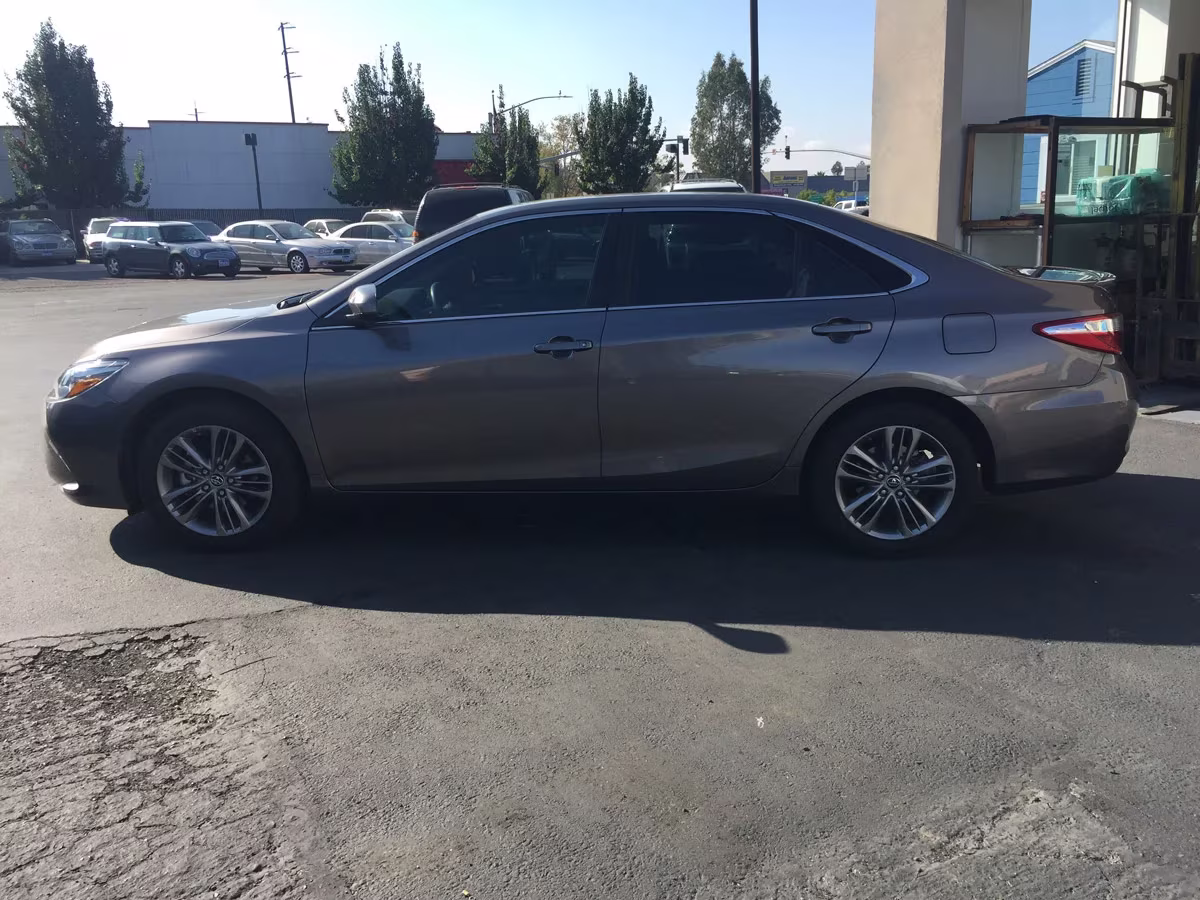 Toyota Camry after tinting — example